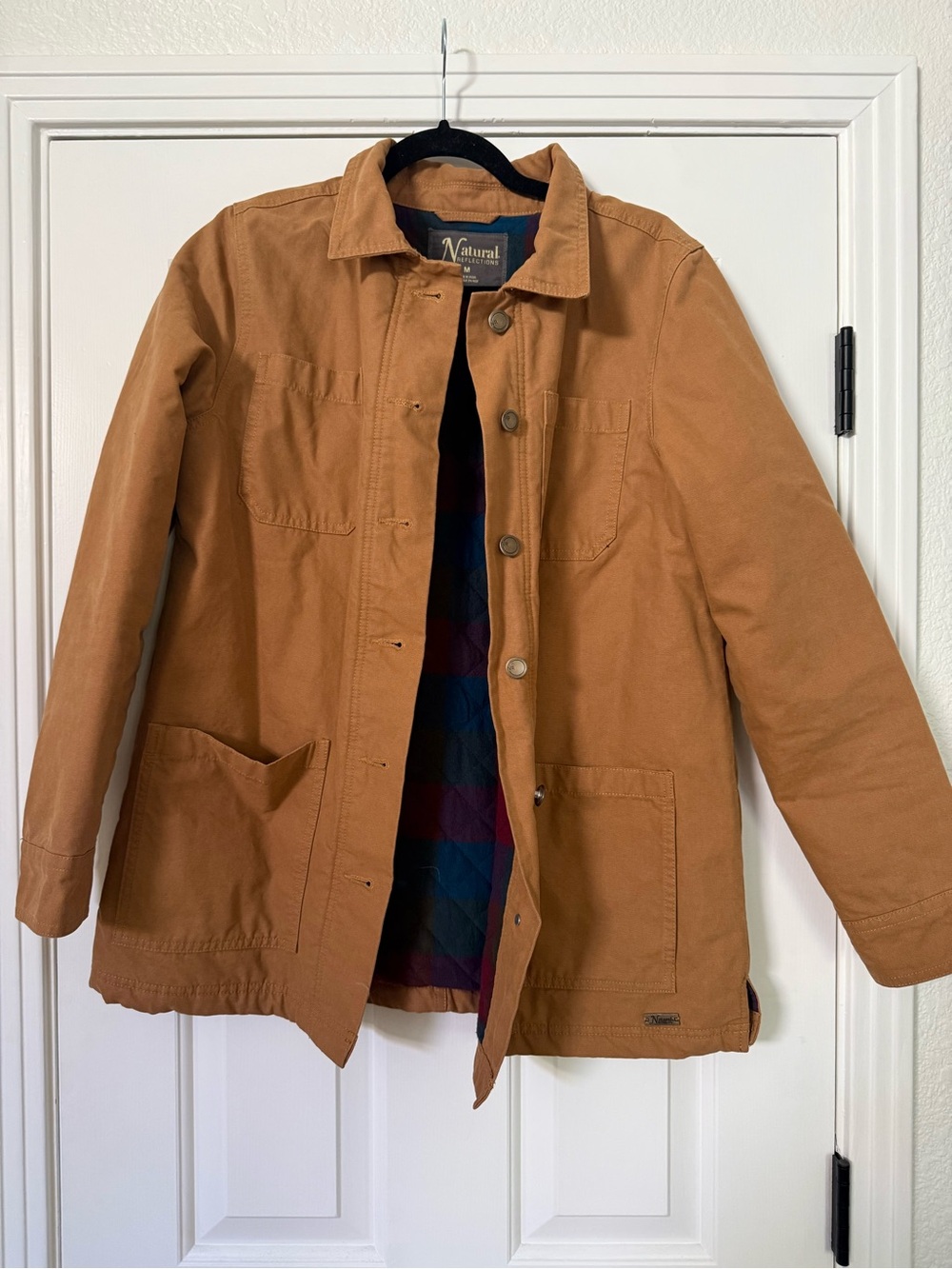 Natural Reflections Men's Tan Brown Field Jacket